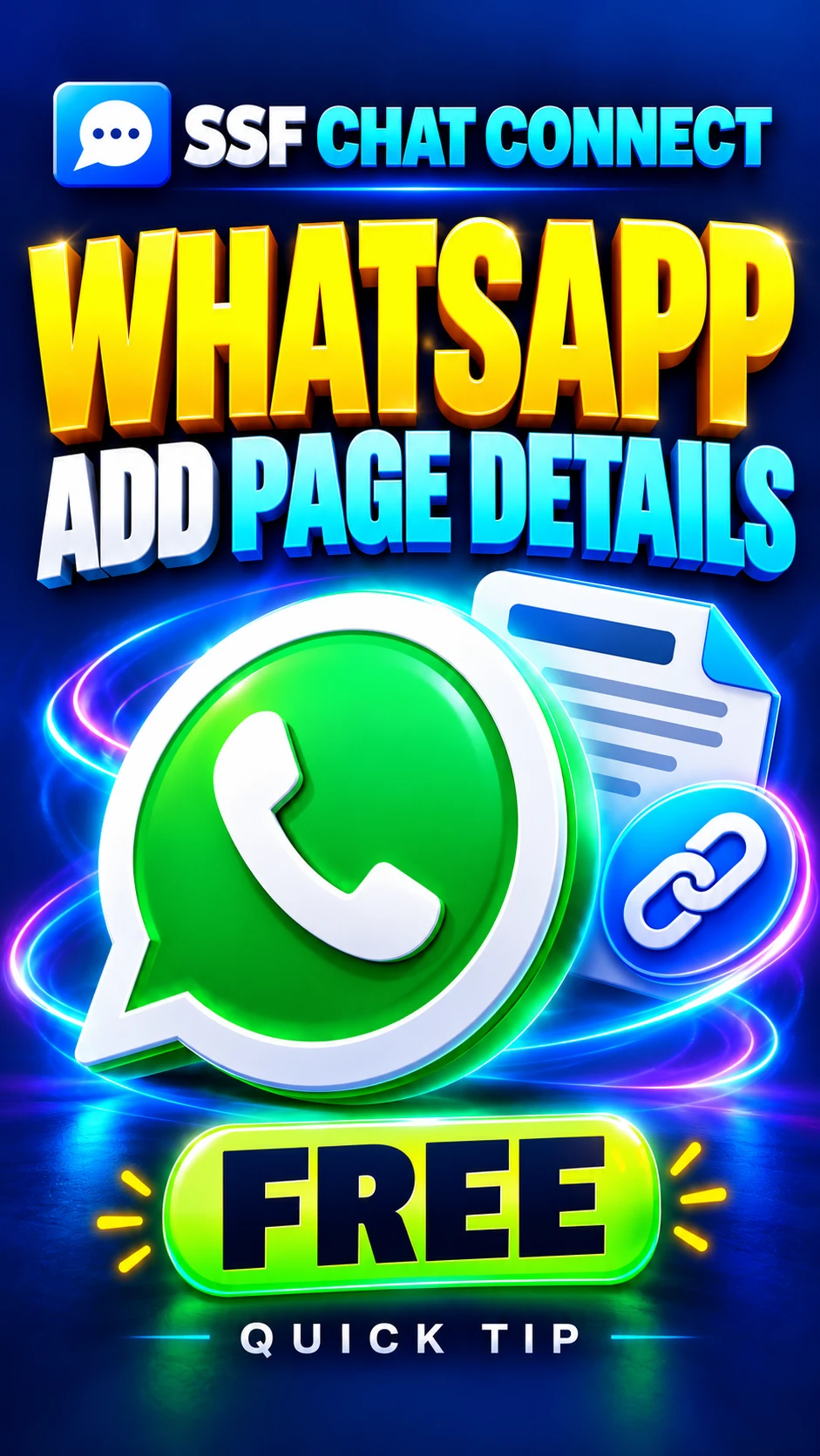 SSF Chat Connect FREE: Page-Aware WhatsApp Button
