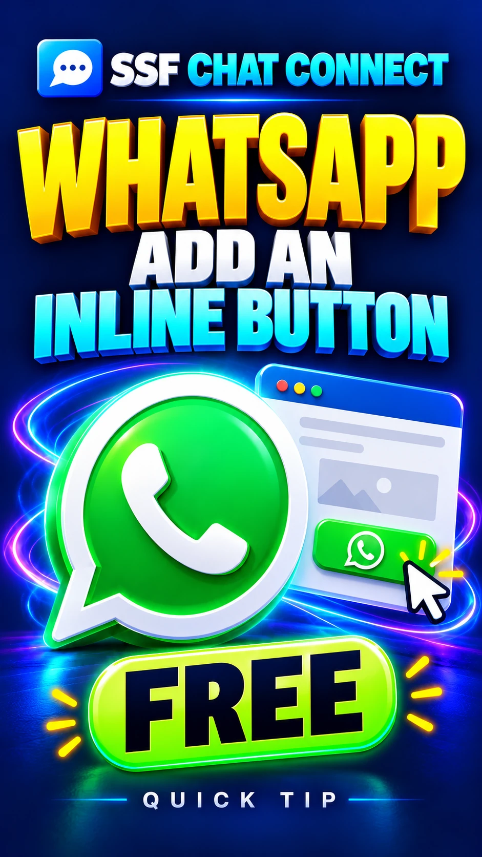 SSF Chat Connect FREE: Add an Inline WordPress Button