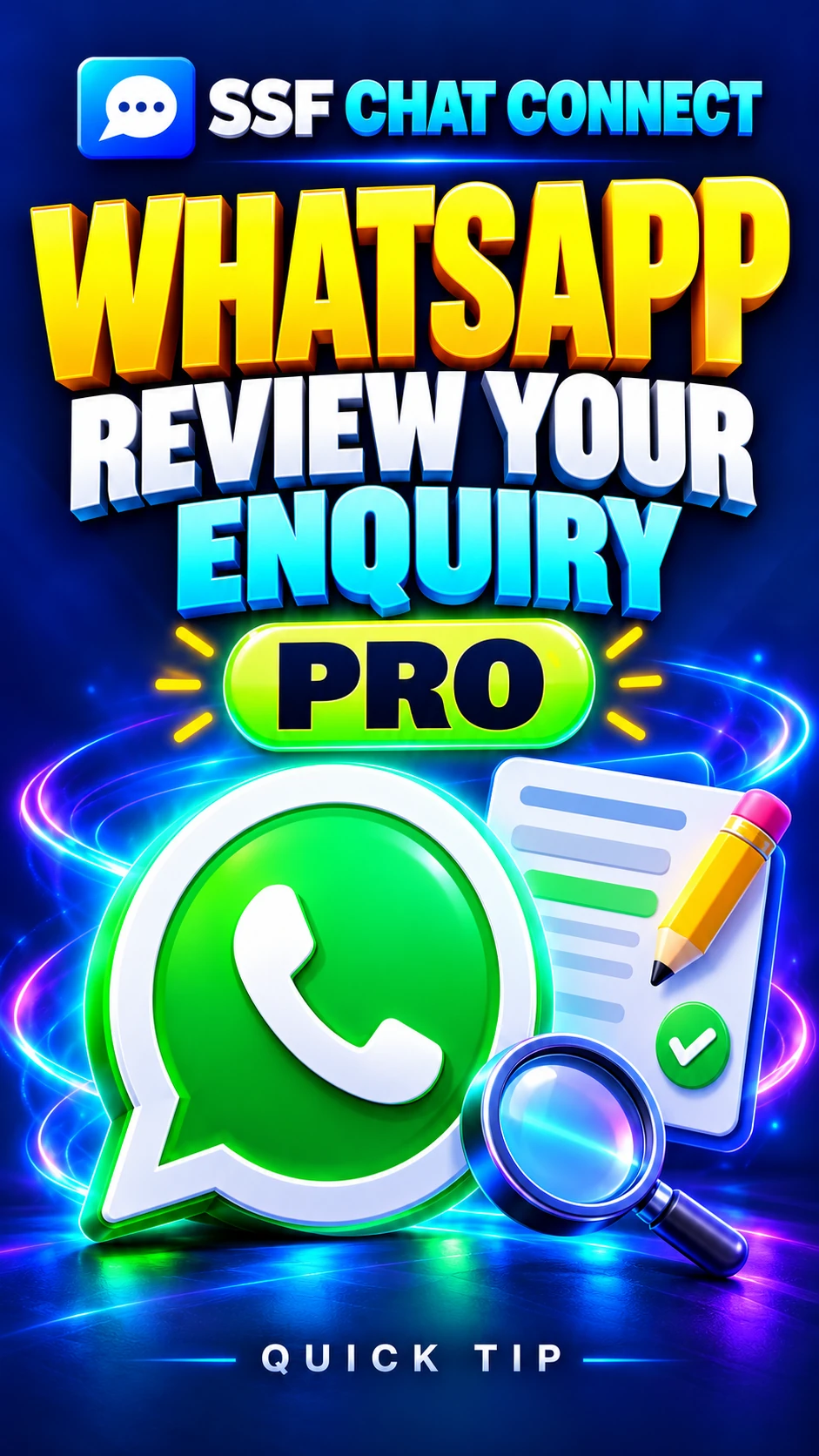 SSF Chat Connect PRO: Review and Edit an Enquiry