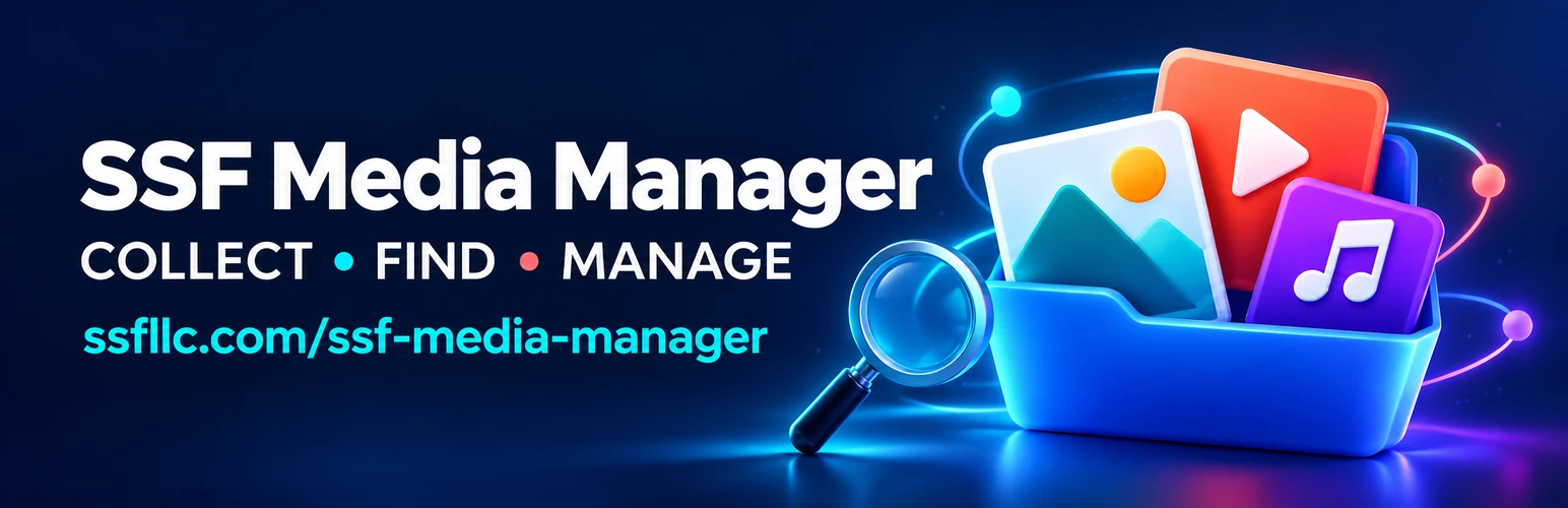 SSF Media Manager: collect, find and manage WordPress media.