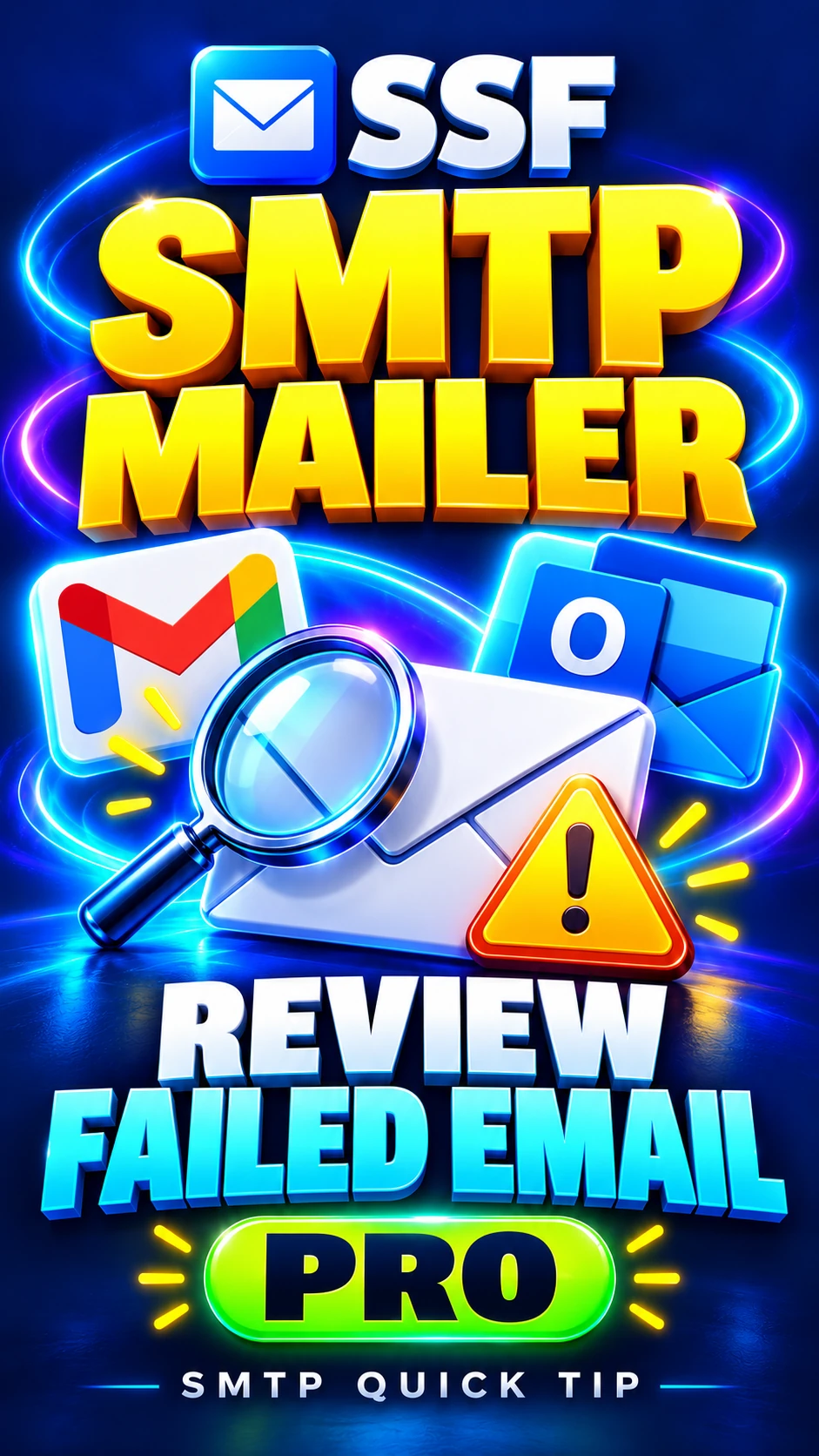 SSF SMTP Mailer PRO quick tip: review failed email