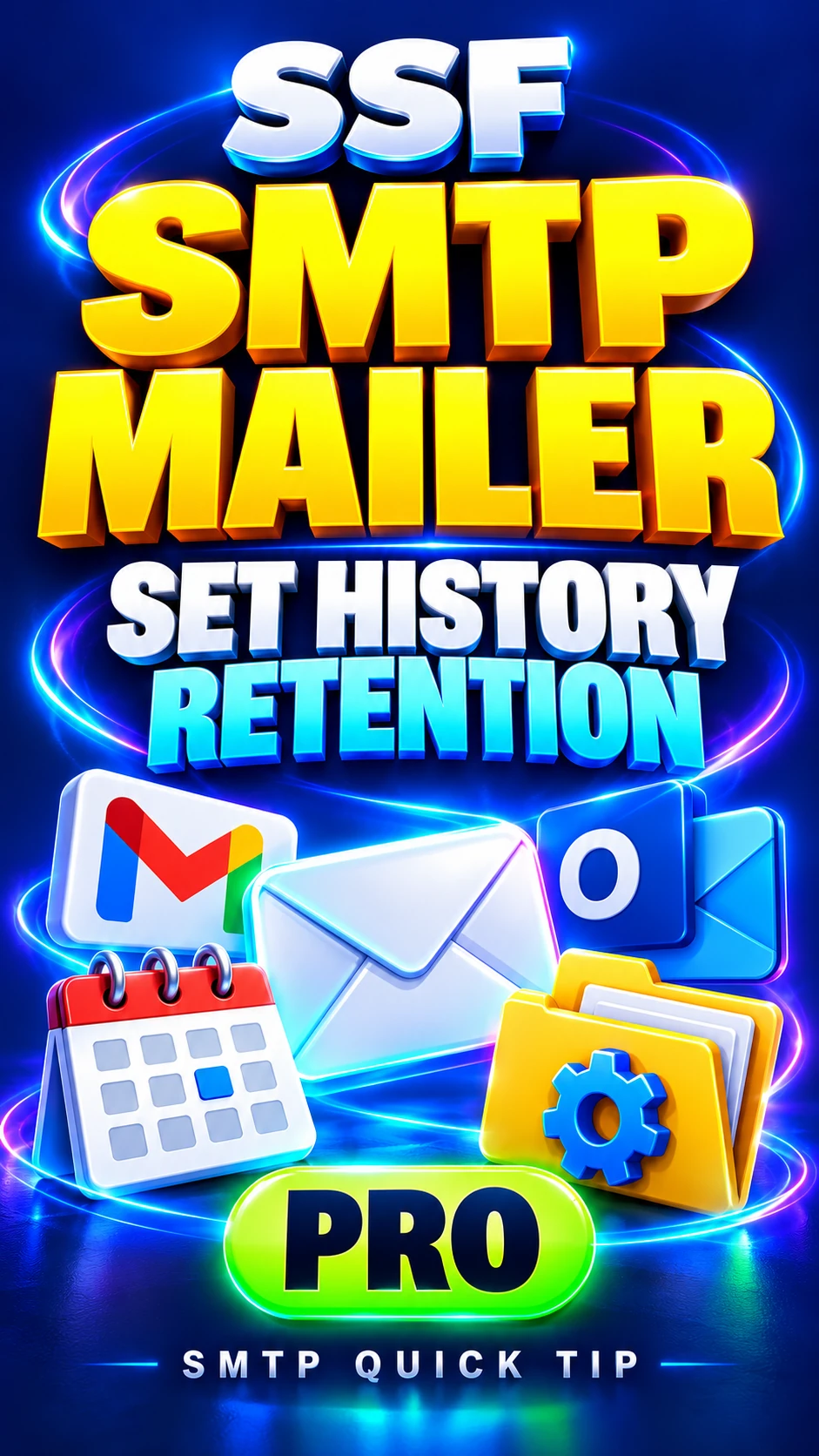SSF SMTP Mailer PRO quick tip: set history retention